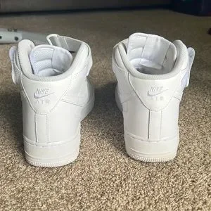 Nike Air Force Mid ‘07 all white size